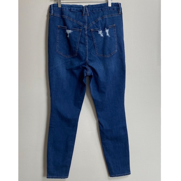 Good American Good Waist Extreme V High Waist Jeans Size 18 - Picture 7 of 13